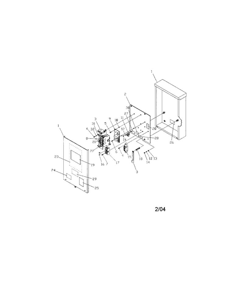 Transfer Switch Diagram and Parts List for 01814-0  Briggs and Stratton Generator
